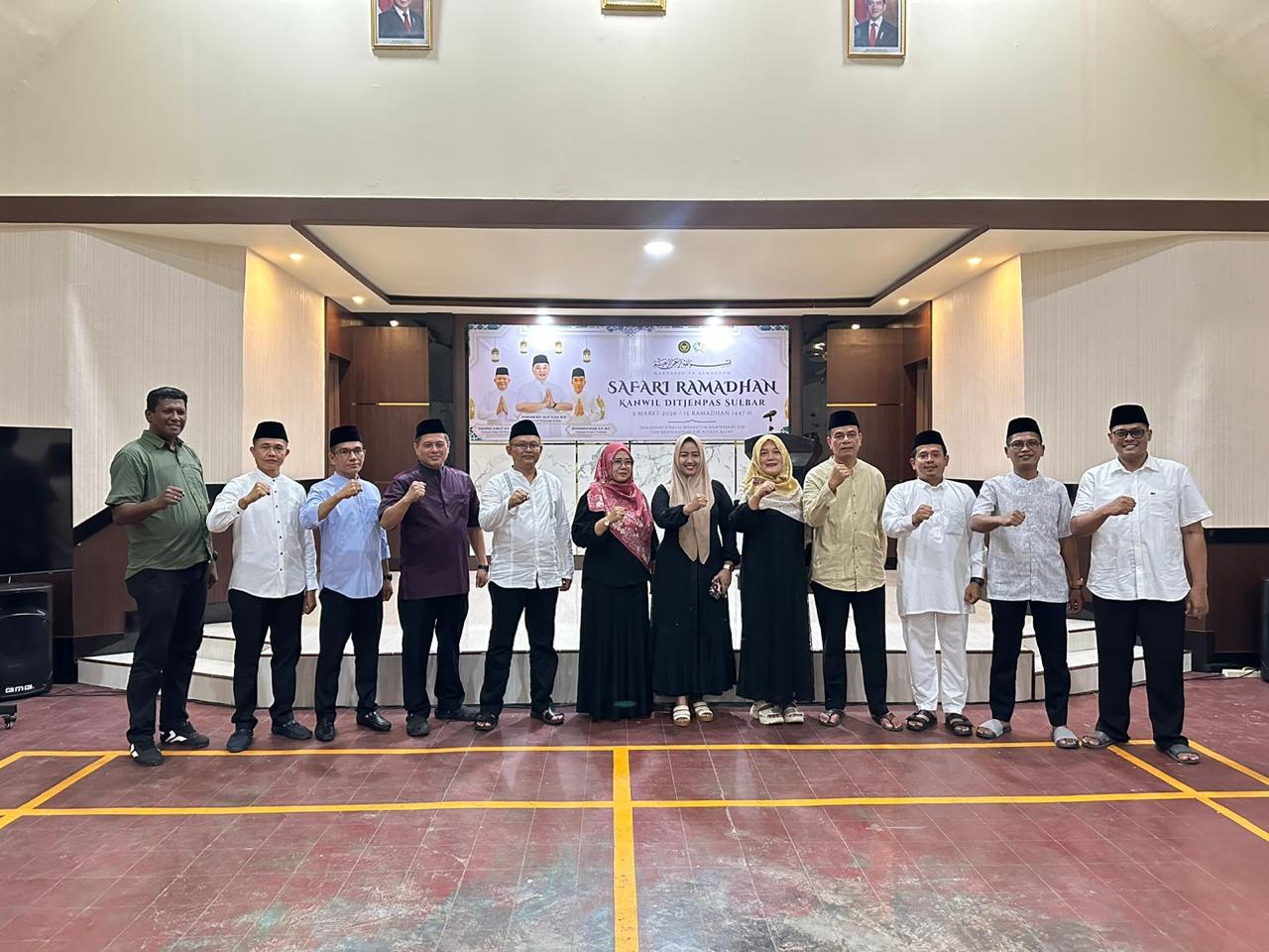 Safari Ramadhan Kanwil Ditjenpas Sulbar di Lapas Kelas IIB Polewali, Momentum Perbaiki Diri dan Mendekatkan Diri kepada Allah